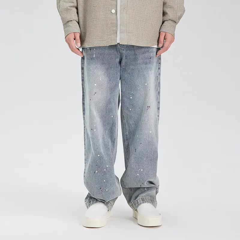 Men Fashion Straight Jeans