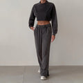 The Baddie Fleece Lounge Jogger Set