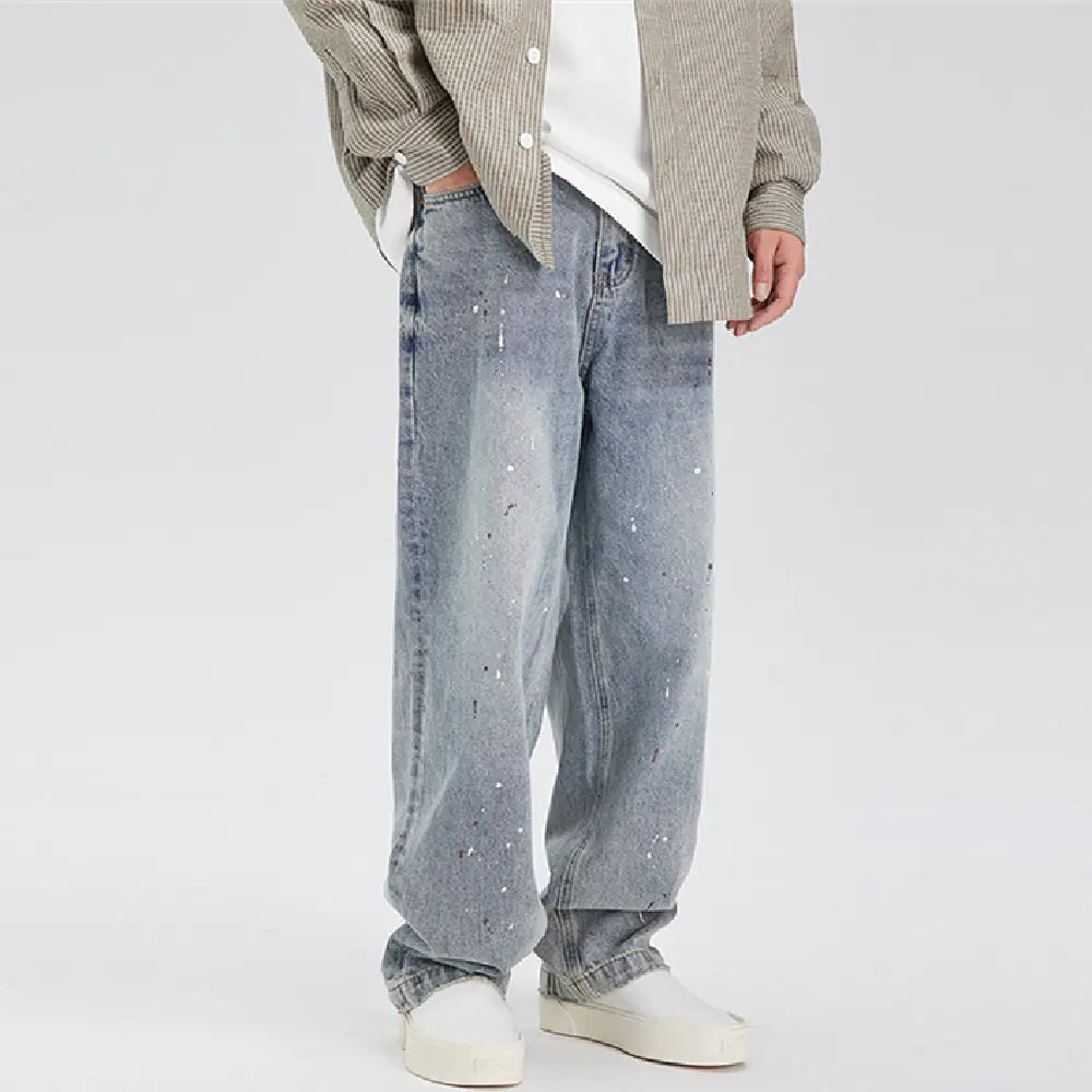 Men Fashion Straight Jeans