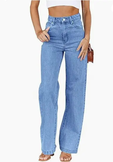 Women's Loose Fit Straight Jeans