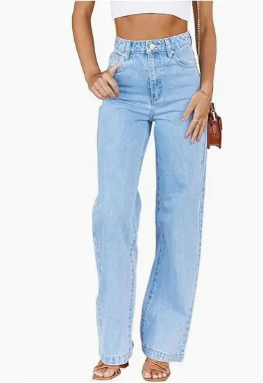 Women's Loose Fit Straight Jeans